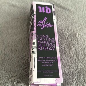 NEW Unopened Urban Decay All Nighter Setting Spray